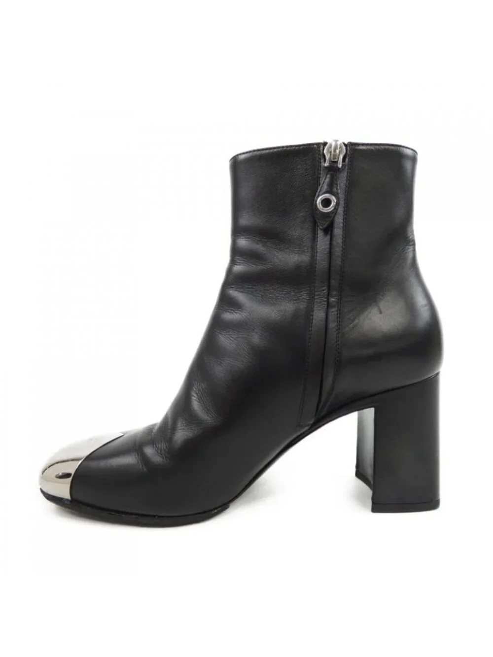 Louis Vuittone Line Size 37 Black Boots - Picture 2 of 6